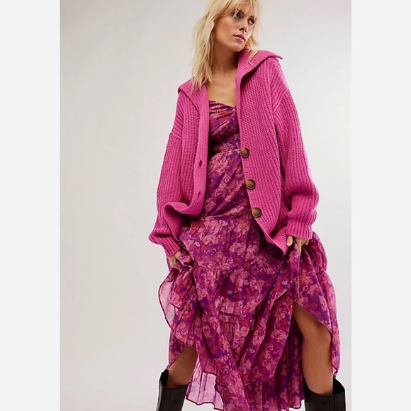 Free People Sweaters - NWOT  OVERSIZED Swim Too Deep Cardi -